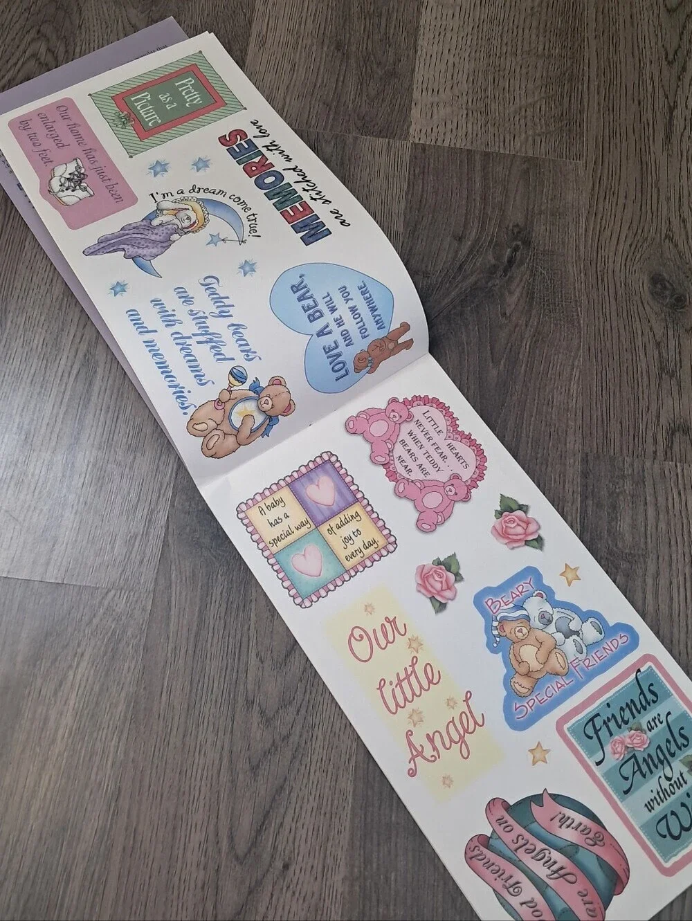 Sayings #3 Hot Off The Press Paper Pizazz Punch Outs Scrapbooking Craft